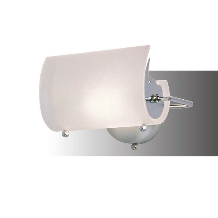Настенный светильник Lamp International CLEANTE с плафоном  из муранского стекла белого цвета