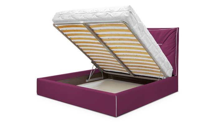 Кровать Миранда 160х200 фиолетового цвета - купить Кровати для спальни по цене 59800.0