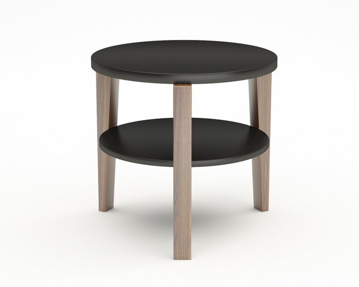 Кофейный столик Aster Low черно-коричневого цвета - купить Кофейные столики по цене 26616.0