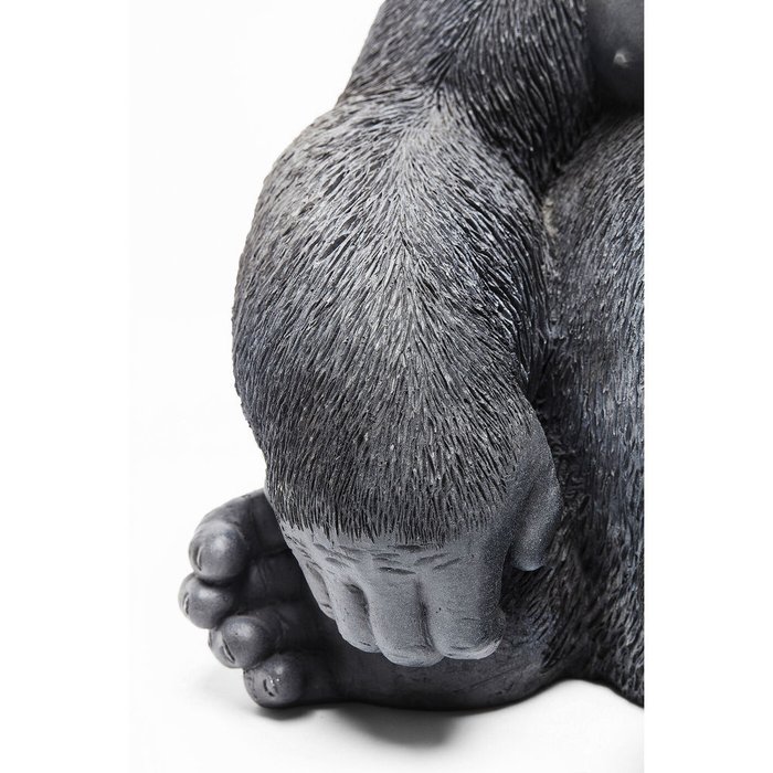 Статуэтка Gorilla серого цвета - лучшие Фигуры и статуэтки в INMYROOM