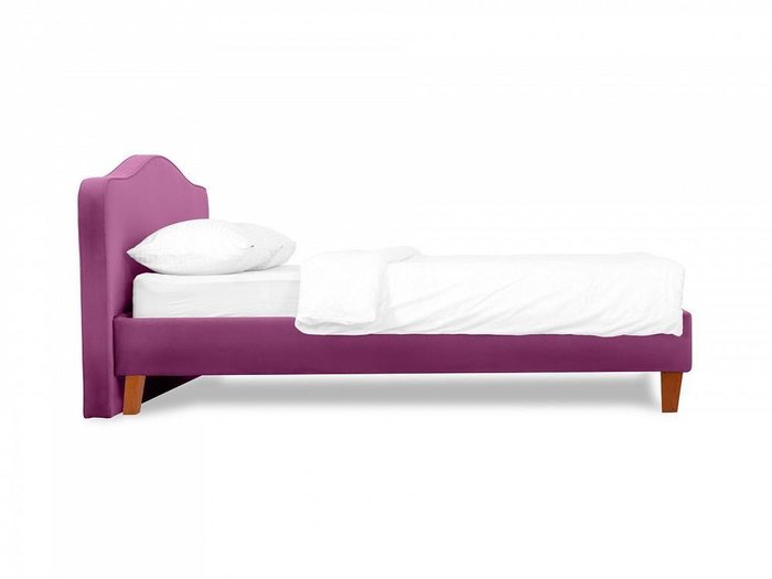 Кровать Queen II Elizabeth L 160х200 пурпурного цвета   - купить Кровати для спальни по цене 48500.0