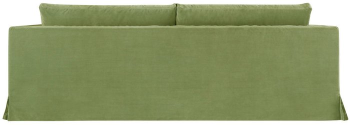 Диван Poly Green зеленого цвета - лучшие Прямые диваны в INMYROOM