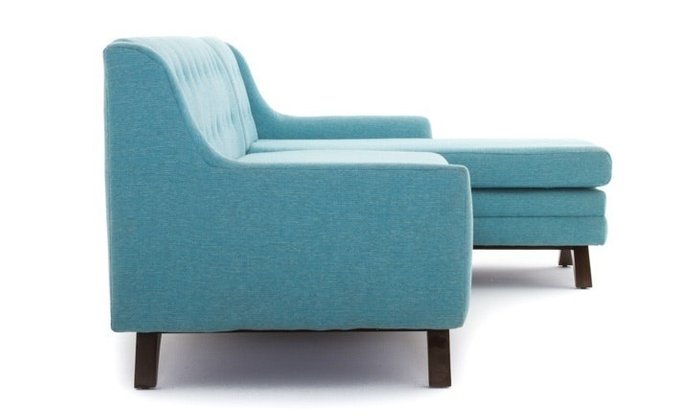 Модульный угловой диван голубого цвета - лучшие Угловые диваны в INMYROOM
