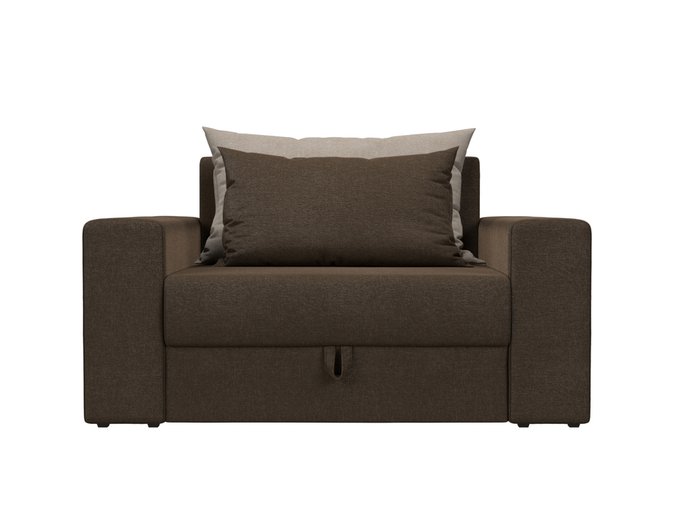 Кресло-кровать Мэдисон коричневого цвета - купить Интерьерные кресла по цене 23990.0