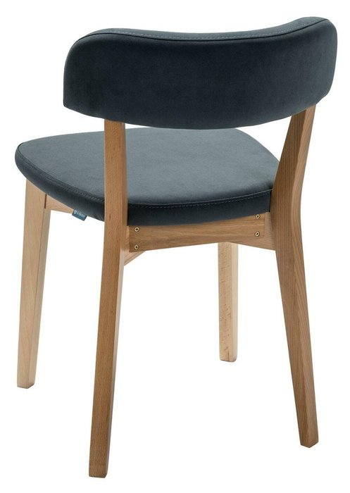 Стул Франк серого цвета - лучшие Обеденные стулья в INMYROOM