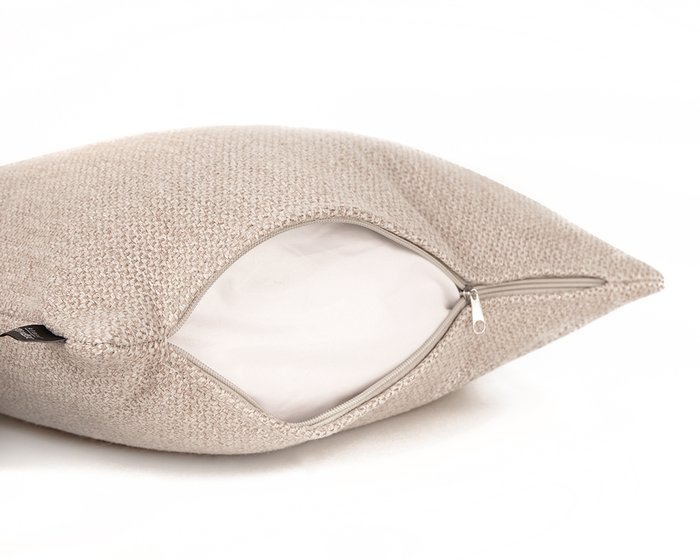 Декоративная подушка Apollo Beige 45х45 бежевого цвета - лучшие Декоративные подушки в INMYROOM Декоративная подушка Apollo Beige 45х45 бежевого цвета - лучшие Декоративные подушки в INMYROOM