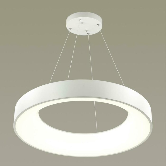 Подвесной светодиодный светильник Sole белого цвета - лучшие Подвесные светильники в INMYROOM