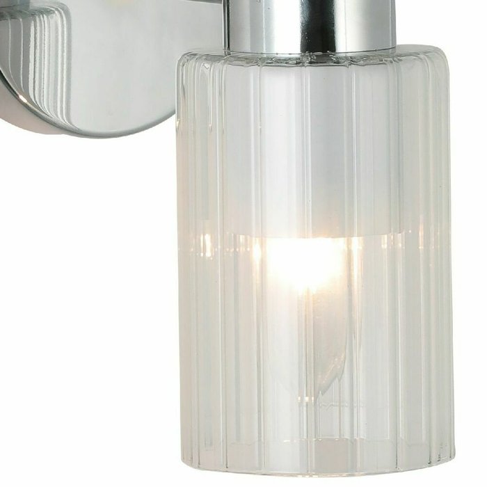 Бра 74589-0.2-01 (стекло, цвет белый) - купить Бра и настенные светильники по цене 1620.0