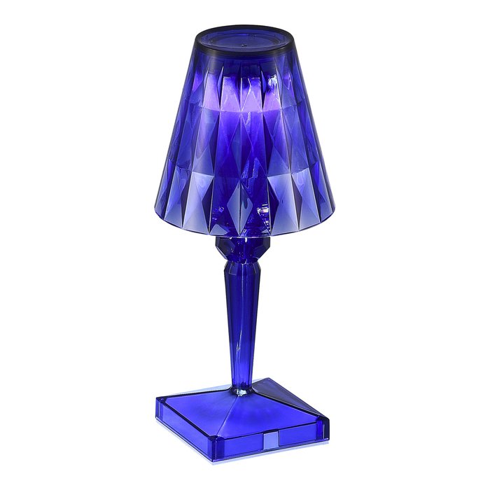Прикроватная лампа ST-Luce Синий/Синий LED 1*2W 3000K - 6000K СПАРКЛ - лучшие Настольные лампы в INMYROOM Прикроватная лампа ST-Luce Синий/Синий LED 1*2W 3000K - 6000K СПАРКЛ - лучшие Настольные лампы в INMYROOM