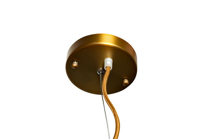 Светильник потолочный золотого цвета - купить Подвесные светильники по цене 26200.0