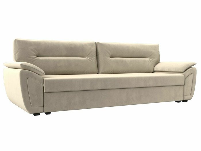 Прямой диван-кровать Нэстор Лайт бежевого цвета