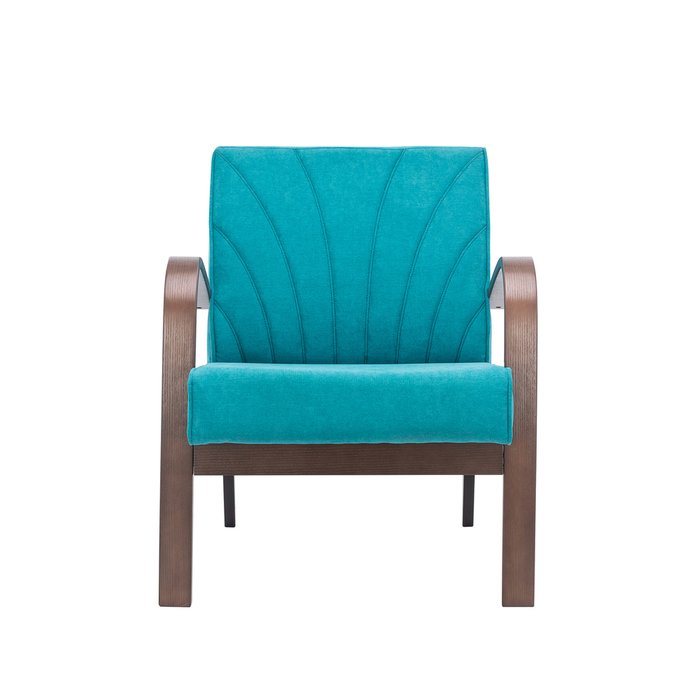 Кресло для отдыха Шелл бирюзового цвета - купить Интерьерные кресла по цене 14999.0