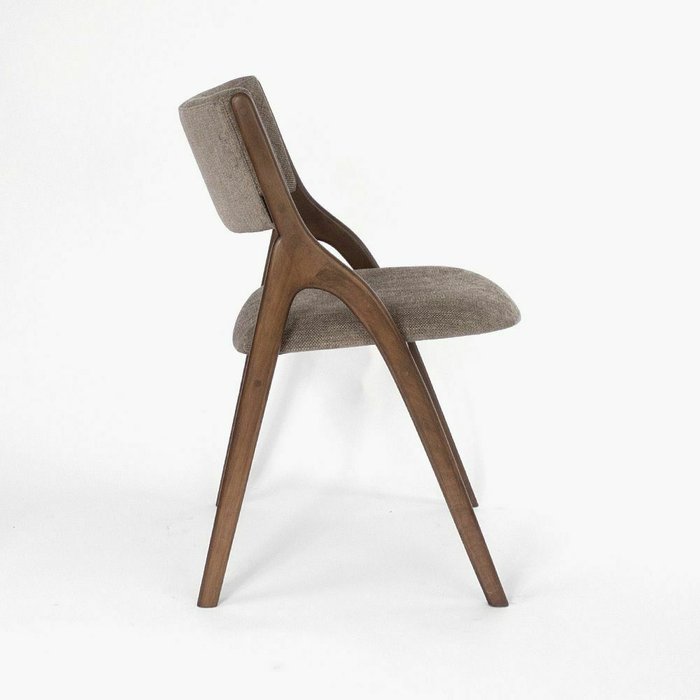Стул Кардифф серо-коричневого цвета - лучшие Обеденные стулья в INMYROOM