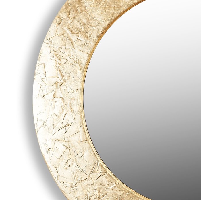 Настенное зеркало FASHION STROKES gold - купить Настенные зеркала по цене 20800.0