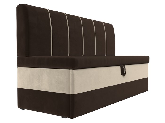 Диван-кровать Энигма коричнево-бежевого цвета - лучшие Прямые диваны в INMYROOM