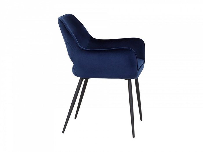 Кресло Barri темно-синего цвета - лучшие Обеденные стулья в INMYROOM