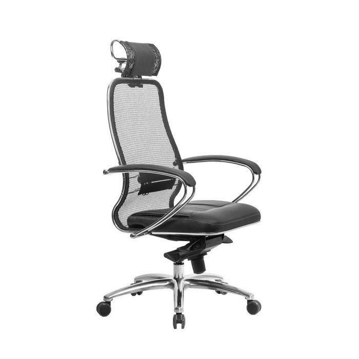 Кресло офисное Samurai черного цвета  - купить Офисные кресла по цене 22503.0