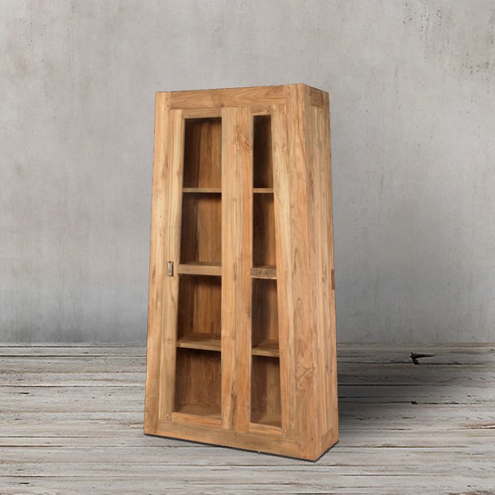 Шкаф Dona из массива тикового дерева - купить Книжные шкафы по цене 342000.0
