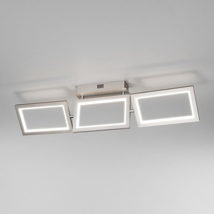 Потолочный светодиодный светильник 90223/3 матовое серебро Maya - купить Потолочные светильники по цене 11000.0