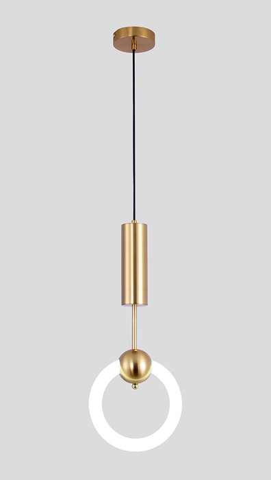 Светодиодный подвесной светильник Richard с белым плафоном - лучшие Подвесные светильники в INMYROOM