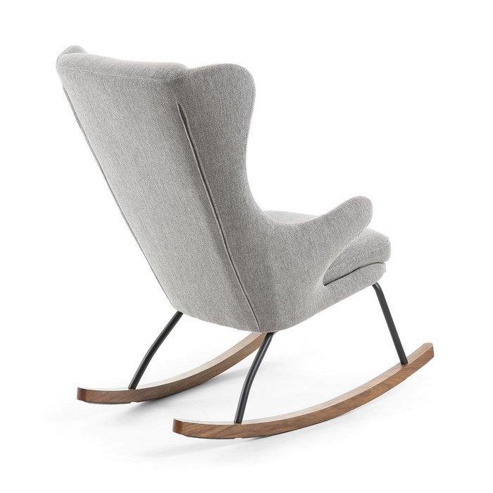 Качалка Tresser серого цвета - лучшие Интерьерные кресла в INMYROOM