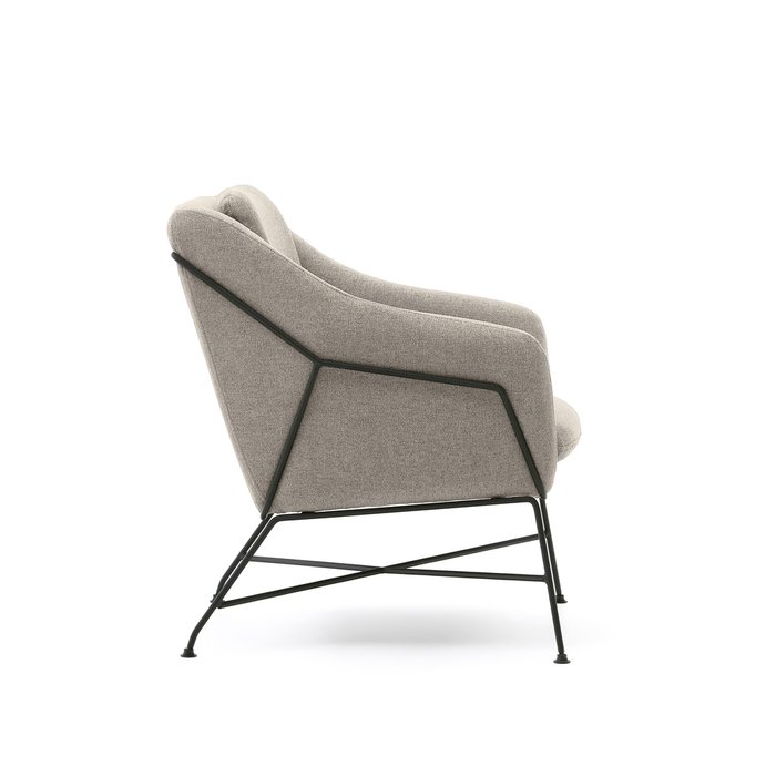 Кресло Brida бежевого цвета - лучшие Интерьерные кресла в INMYROOM