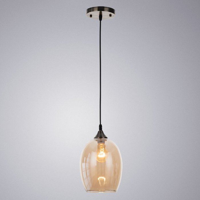 Подвесной светильник Propus коричневого цвета - купить Подвесные светильники по цене 2990.0