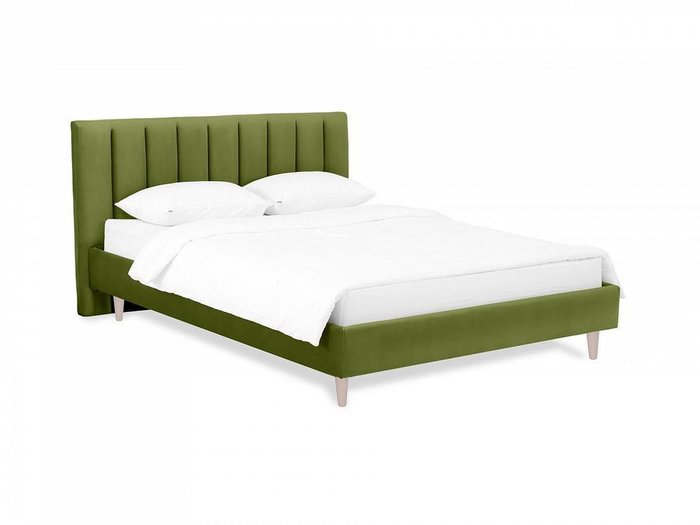 Кровать Queen II Sofia L 160х200 зеленого цвета Кровать Queen II Sofia L 160х200 зеленого цвета