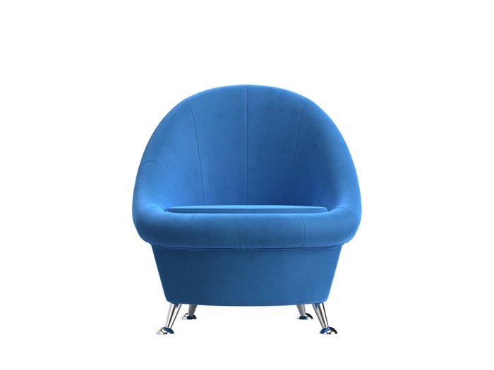 Кресло Амелия голубого цвета - купить Интерьерные кресла по цене 20999.0