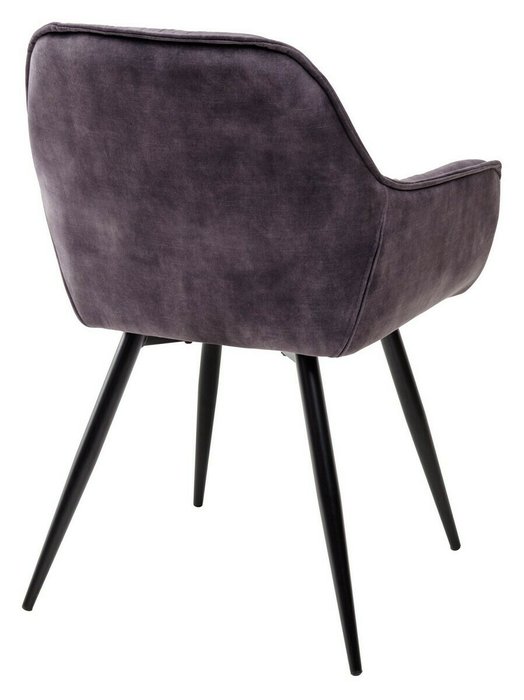 Стул Malta темно-серого цвета - лучшие Обеденные стулья в INMYROOM