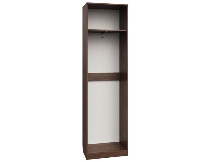 Шкаф для одежды широкий Далия коричнево-белого цвета - купить Шкафы распашные по цене 16423.0