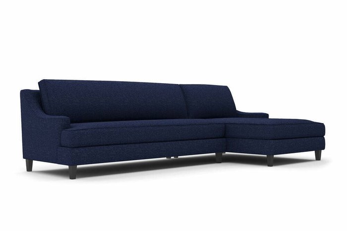 Угловой диван Encel темно-синего цвета - купить Угловые диваны по цене 94990.0