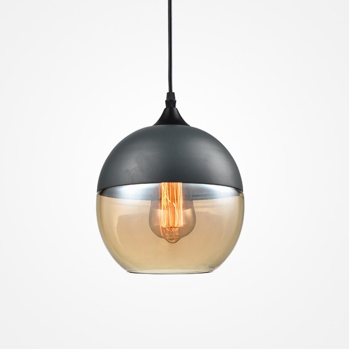 Подвесной светильник Nord C D20 серого цвета