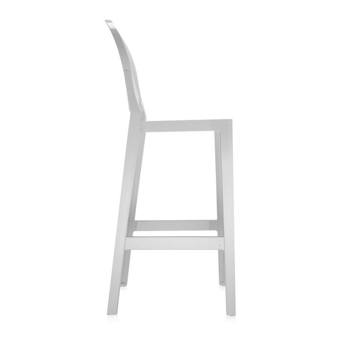Стул барный One More белого цвета - лучшие Барные стулья в INMYROOM