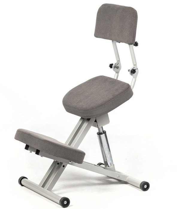 Коленный стул ProStool серого цвета