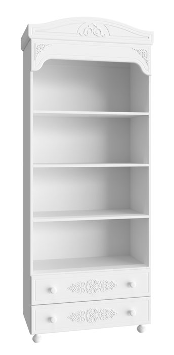 Стеллаж Ассоль АС-3 белого цвета