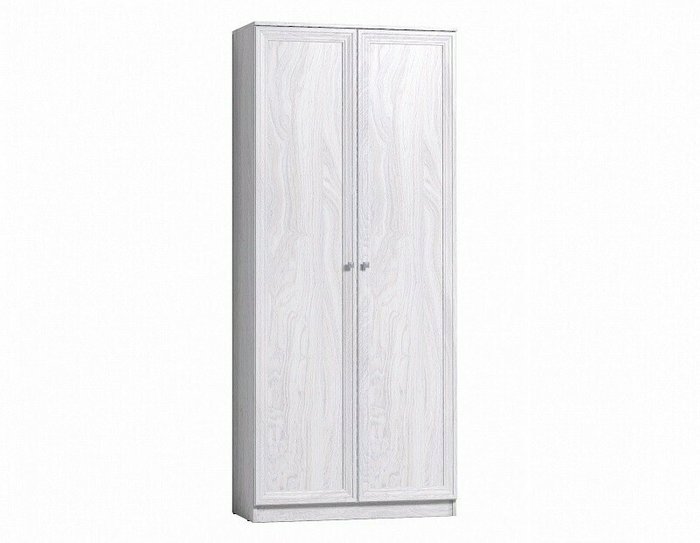 Шкаф для одежды Paola серо-белого цвета