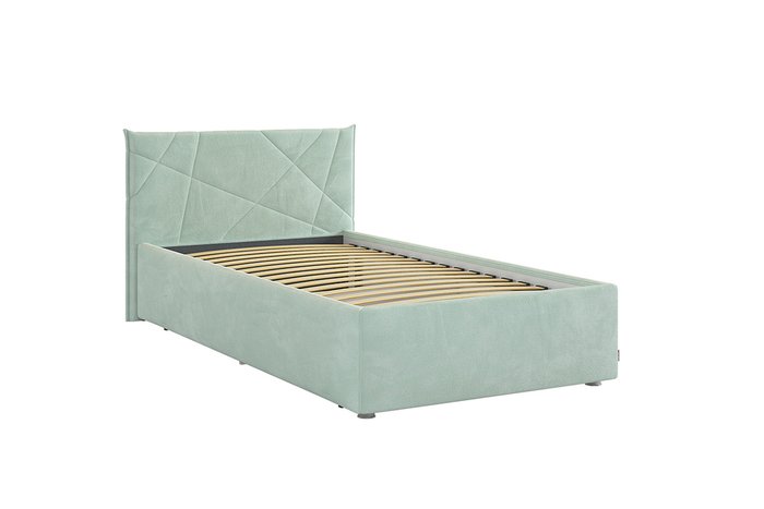Кровать Квест 90х200 мятного цвета без подъемного цвета - купить Кровати для спальни по цене 22180.0