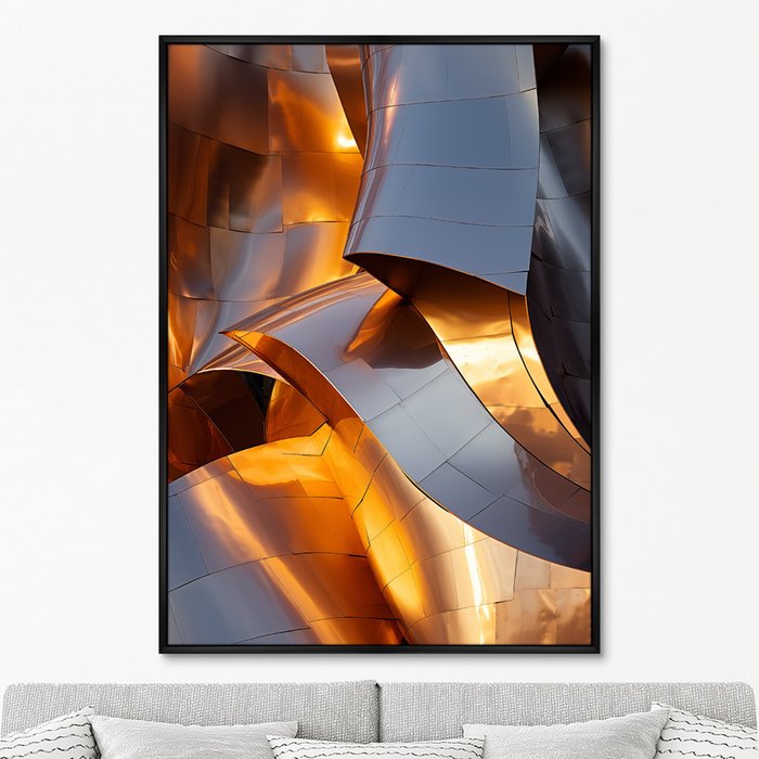 Репродукция картины Form, light and shadows, No 1, 2024г. - купить Картины по цене 24999.0