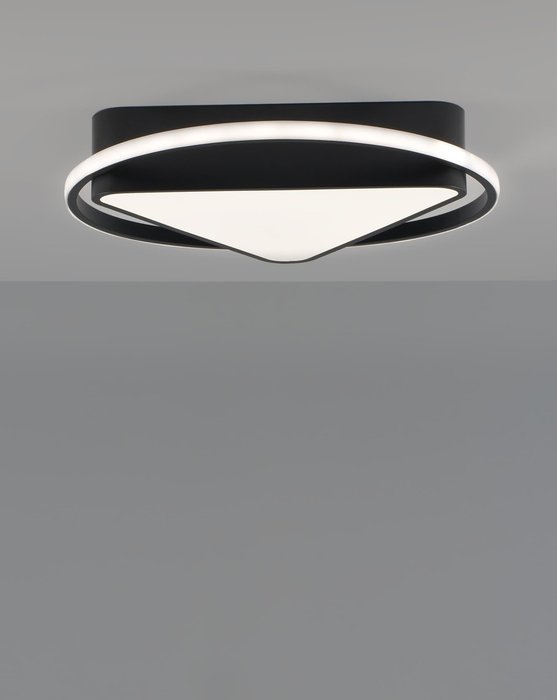Светильник потолочный Solo черно-белого цвета - купить Потолочные светильники по цене 4780.0