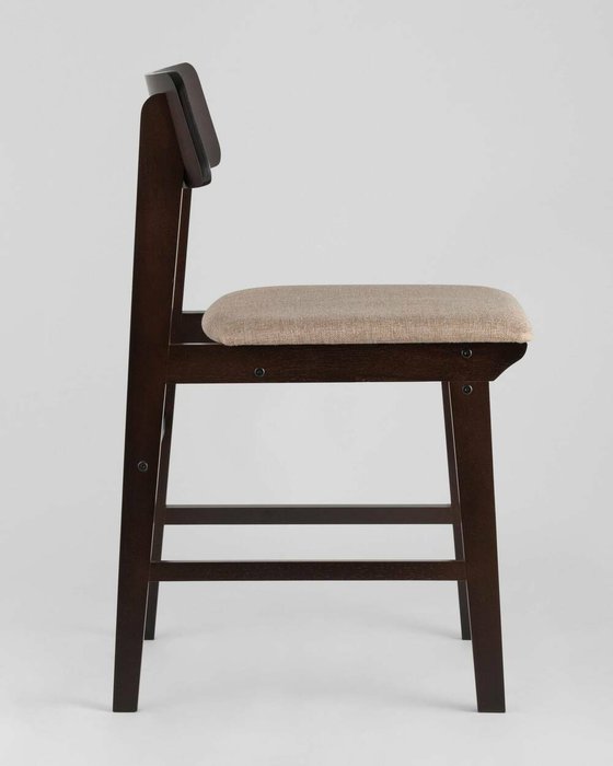 Набор из двух стульев Oden бежево-коричневого цвета - лучшие Обеденные стулья в INMYROOM