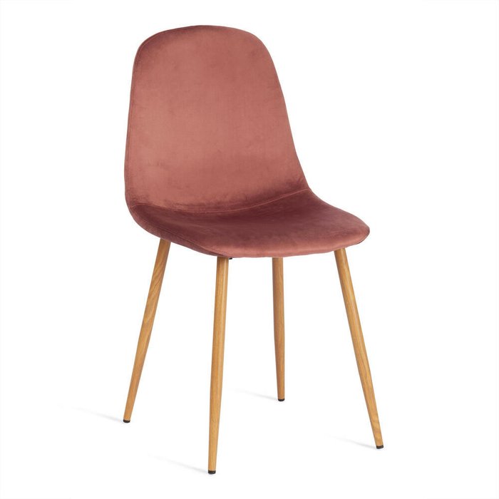 Набор из четырех стульев Breeze кораллового цвета - купить Обеденные стулья по цене 11880.0