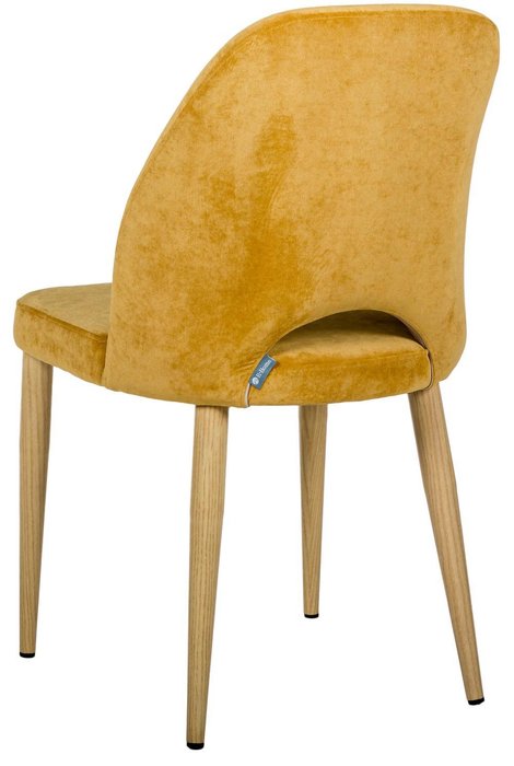 Стул Ledger желтого цвета - лучшие Обеденные стулья в INMYROOM