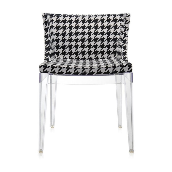 Стул Mademoiselle черно-белого цвета - купить Обеденные стулья по цене 62961.0