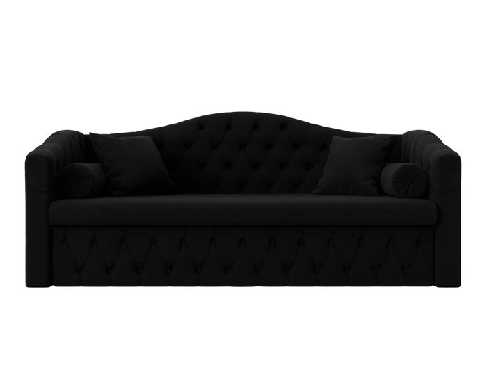 Прямой диван-кровать Мечта черного цвета - купить Прямые диваны по цене 48999.0