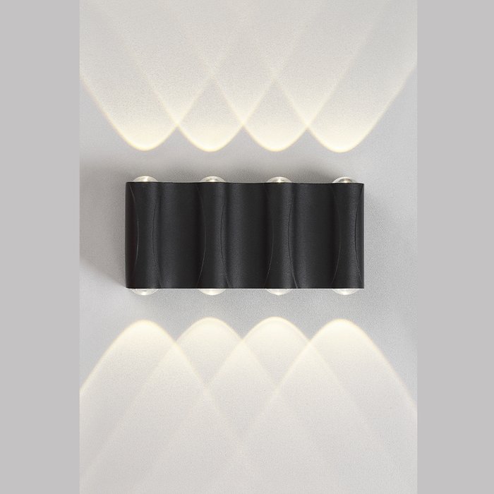 Уличный настенный светильник Crystal Lux CLT 022W4 BL 4000K - лучшие Настенные уличные светильники в INMYROOM