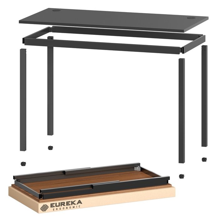 Стол письменный XL черного цвета  - купить Письменные столы по цене 11990.0