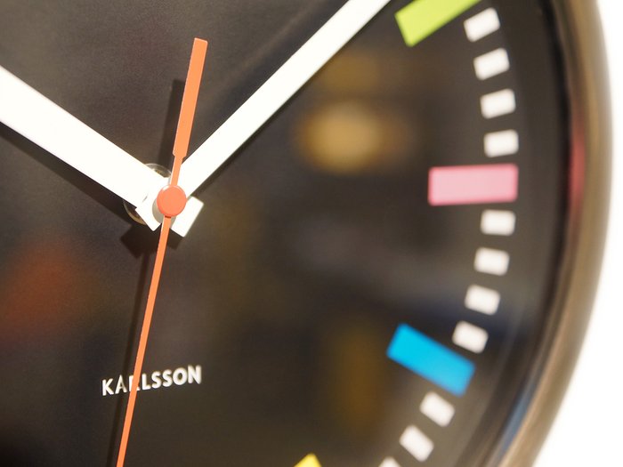 Настенные часы Rainbow из стали  - купить Часы по цене 3290.0