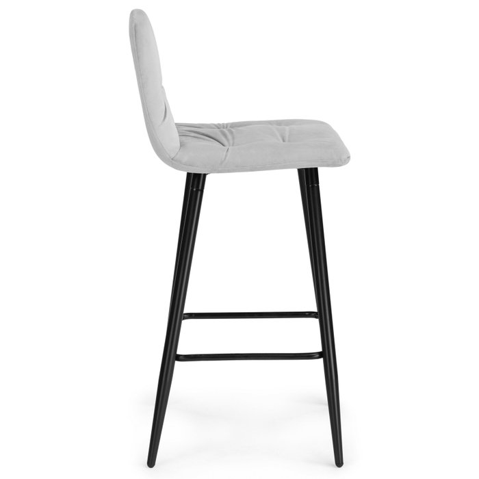 Барный стул Stich светло-серого цвета - лучшие Барные стулья в INMYROOM