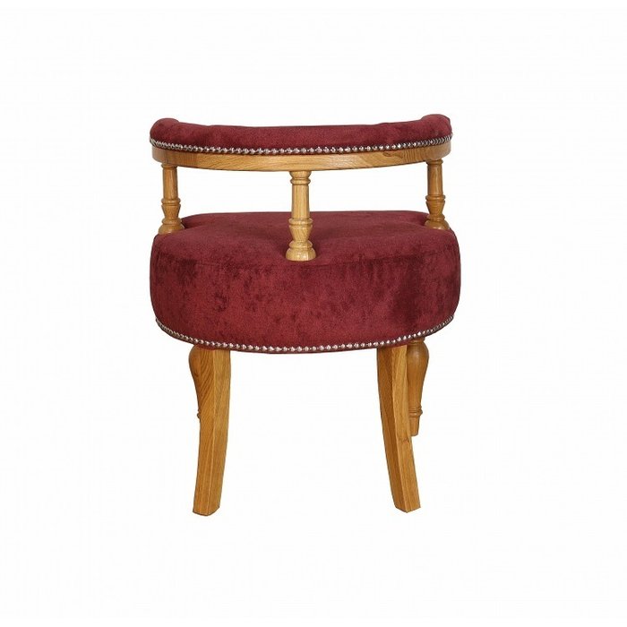 Кресло Burjua бордового цвета - лучшие Интерьерные кресла в INMYROOM